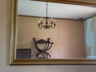 Grand Miroir Doré