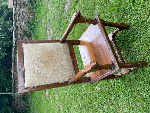 FAUTEUIL Tapiss style Louis XIII